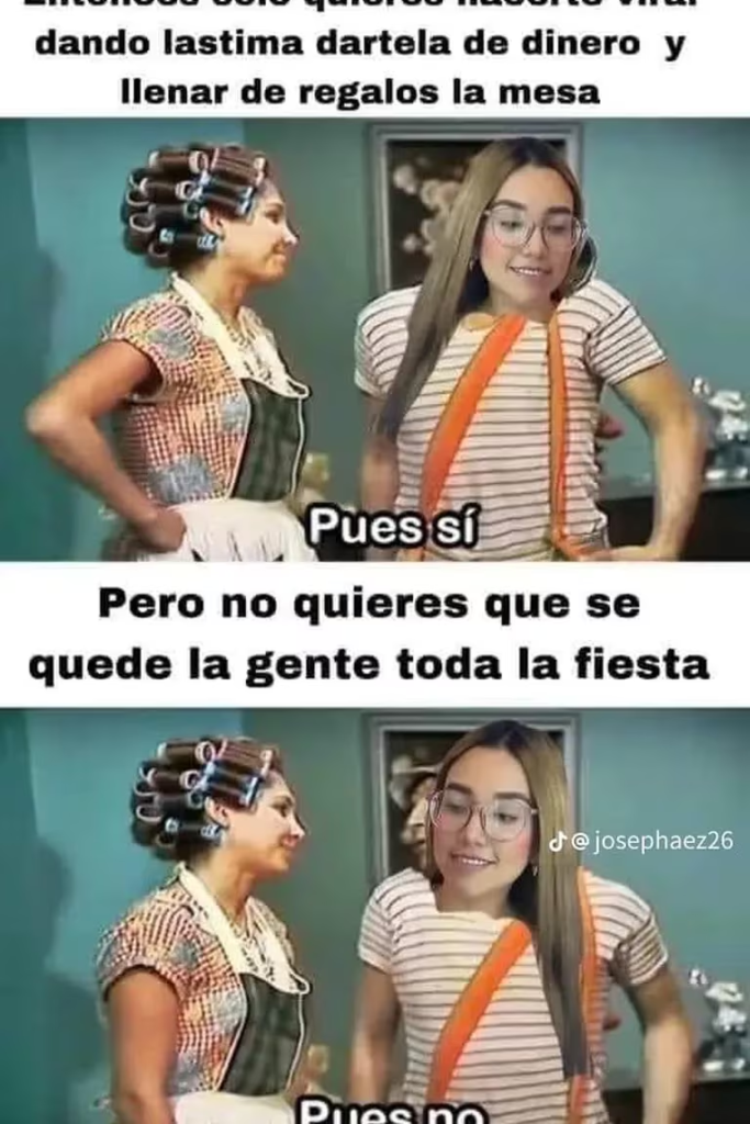 Mujer invita a desconocidos a fiesta de su hija, recibe los regalos y después los corre