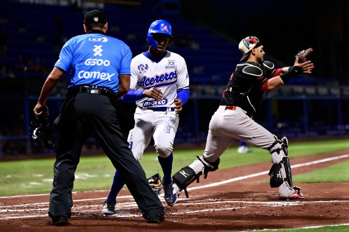 Acereros corta la racha de cinco victorias de Caliente
