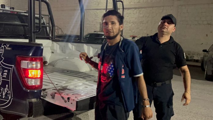 Hizo correr a los policías…pero detrás de él