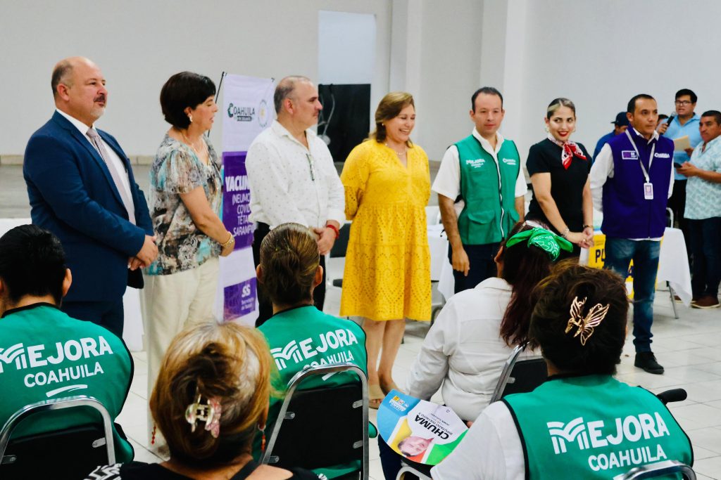 Se realizó con éxito en Sabinas la Feria de la Salud del Adulto Mayor