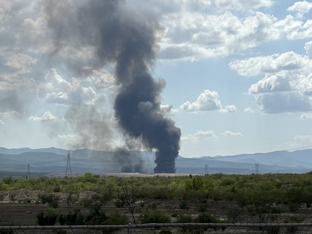 Nuevo incendio en relleno sanitario