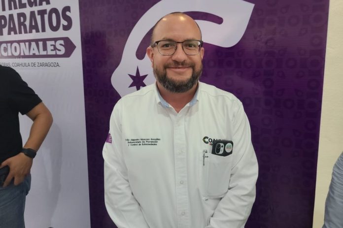 Iván Moscoso, Subsecretario de Prevención y Control de Enfermedades en Coahuila