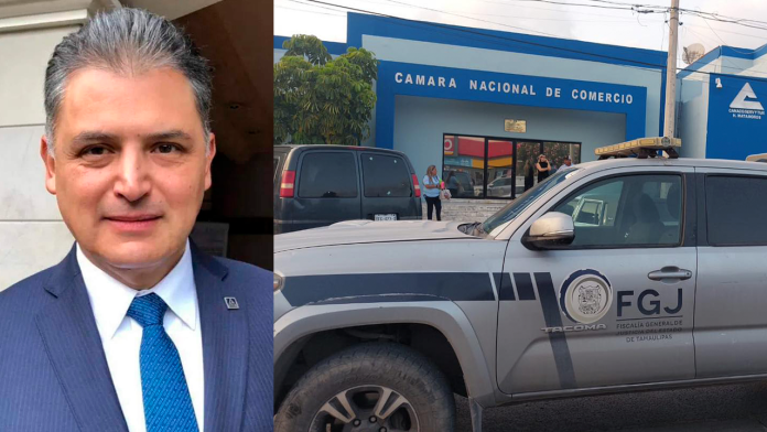 Matan a líder de la Federación de Cámaras de Comercio de Tamaulipas frente a la Canaco