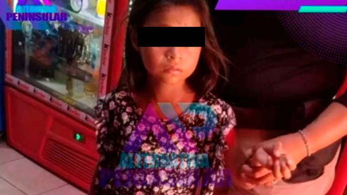 Niña de 5 años es abandonada por su madre; la deja con 40 pesos en Yucatán