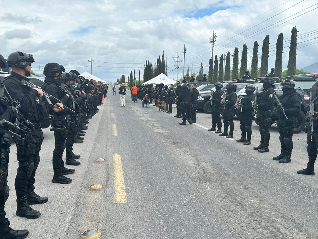 ¡Coahuila seguro!: Mantienen blindaje fuerzas de seguridad estatal