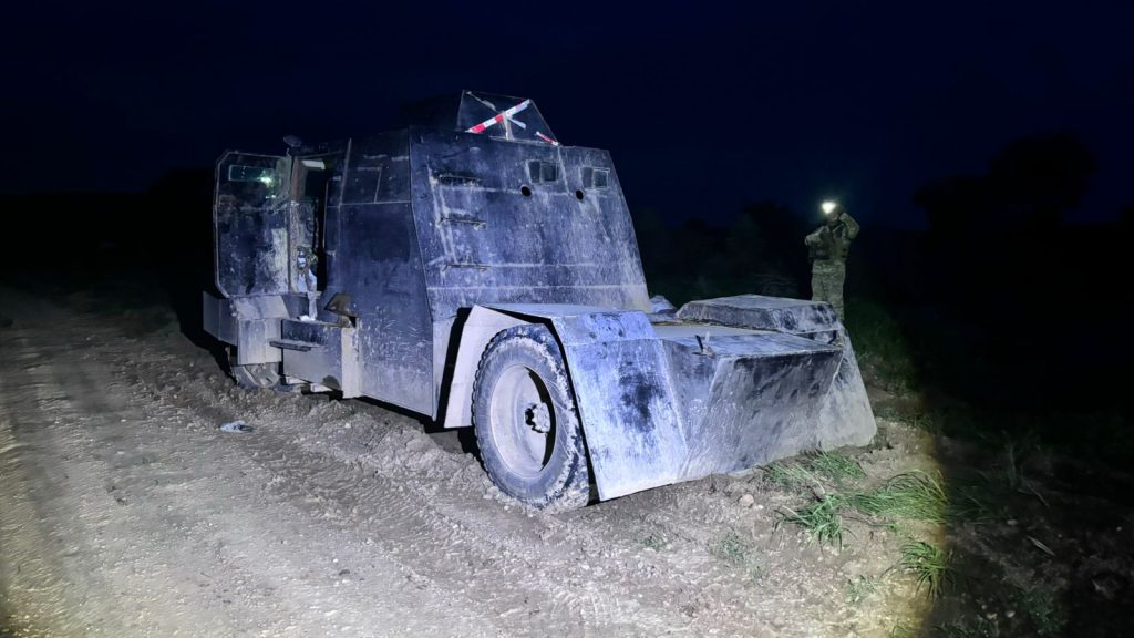 Ejército Mexicano aseguró armamento y vehículos en los límites de Tamaulipas con Nuevo León