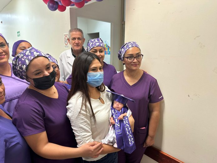 Bere, milagro de semana santa, nació con 26 semanas de gestación