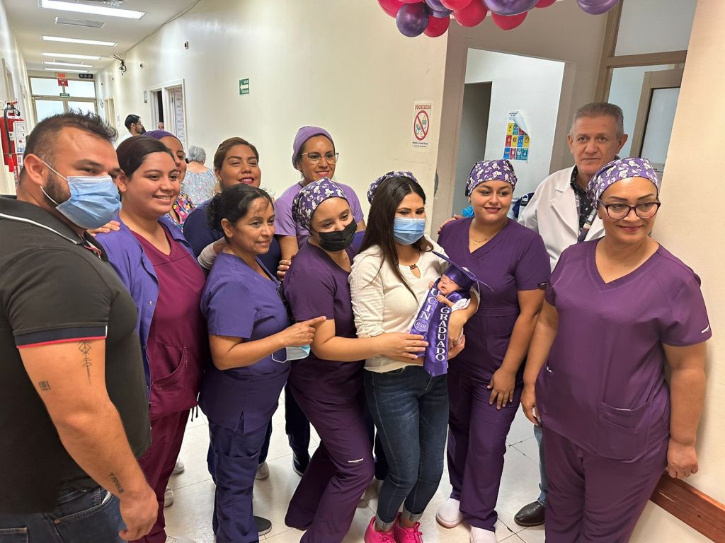 Bere, milagro de semana santa, nació con 26 semanas de gestación