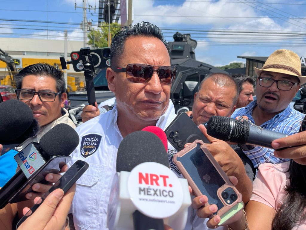Participan 400 policías en el Operativo Presencia y Fuerza en Saltillo