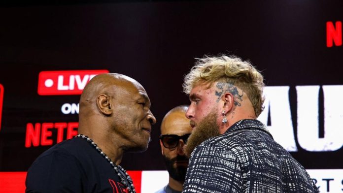 Mike Tyson está en buenas condiciones y listo para su pelea contra Jake Paul