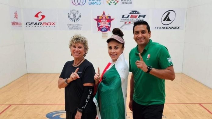 Paola Longoria se corona campeona mundial de ráquetbol por sexta vez