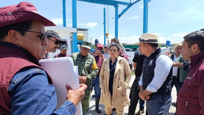 La titular de Segob supervisa obras en Chalco para prevenir futuras inundaciones