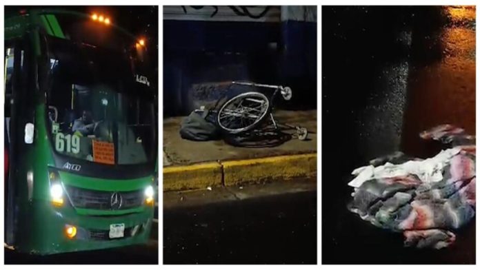 Hombre mayor en silla de ruedas es atropellado mientras cruzaba avenida