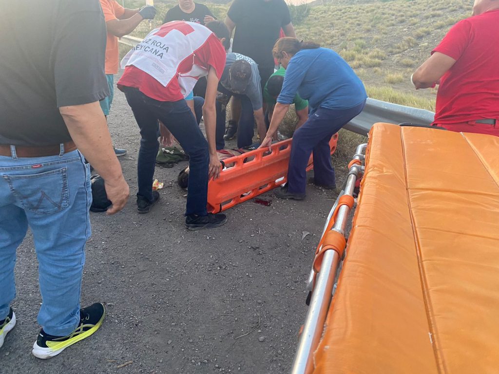 Motociclista gravemente herido en accidente en la carretera 57