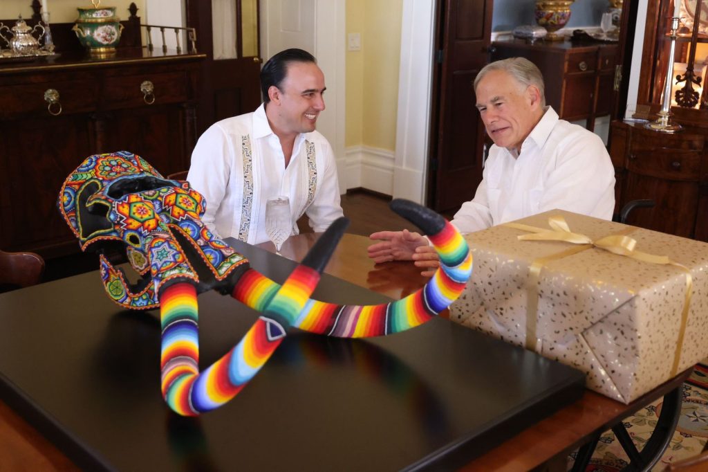 Histórica reunión entre los gobernadores de Coahuila y Texas