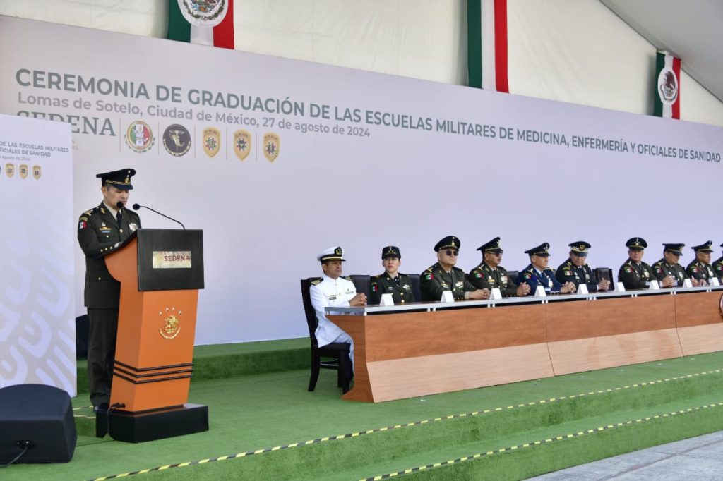El Ejército Mexicano gradúa a 251 profesionales de la salud