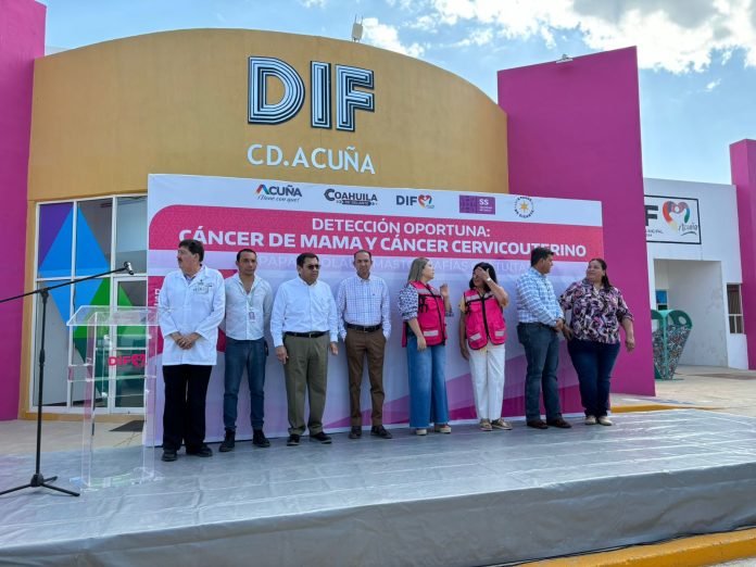 Arranca campaña de detección oportuna de cáncer de mama y cervicouterino