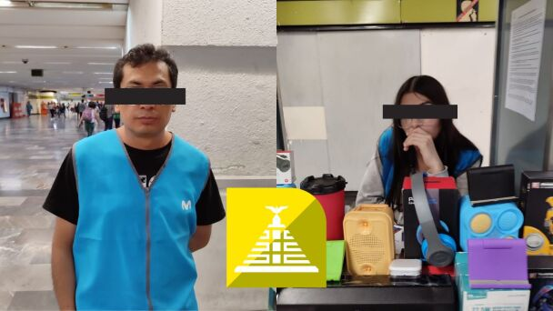 Sorprenden a dos empleados del Metro CDMX teniendo relaciones en estación