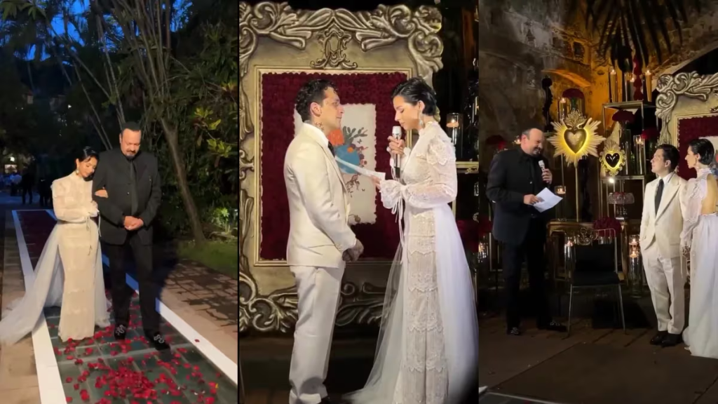 "Christian no quería": Pepe Aguilar revela que cubrió todos los gastos de la boda de su hija