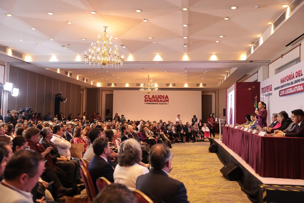 "Es un momento muy especial para el pueblo de México y vamos a ser muy responsables, diputados, diputadas, el Ejecutivo, el Legislativo": Claudia Sheinbaum