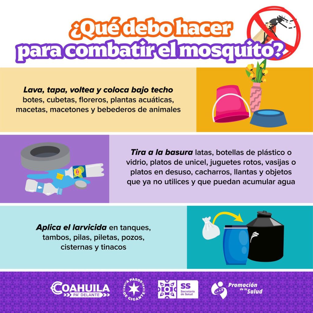 Aumenta el dengue en Coahuila