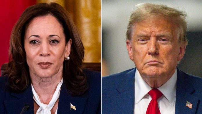 Kamala Harris desafía a Donald Trump a un debate con micrófonos siempre encendidos