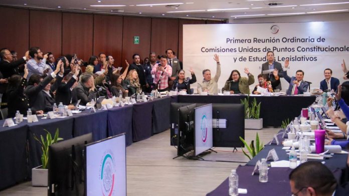 Senado avala en comisiones propuesta de Reforma Judicial