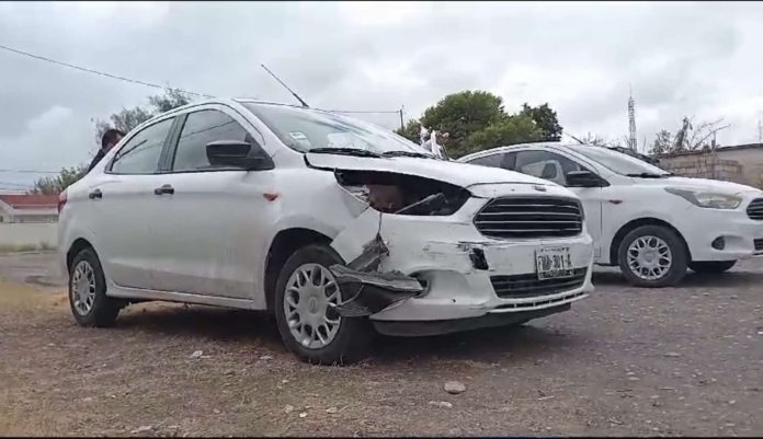 El auto Ford Figo de una compañía de internet responsable del accidente