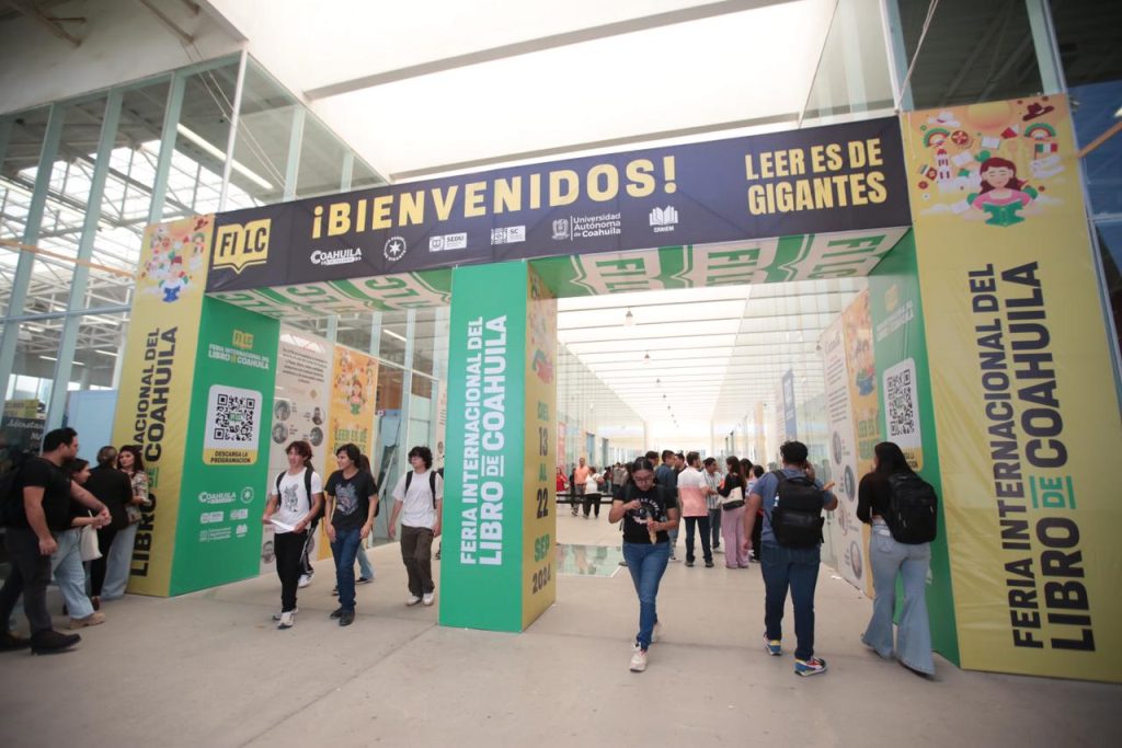 Concluye con éxito la Feria Internacional del Libro de Coahuila "Leer es de Gigantes"