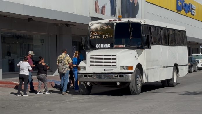 El cabildo otorgó el descuento del 100 por ciento de los recargos a los concesionarios de transporte colectivo urbano de Monclova. 