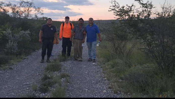 Localizan a persona desparecida en zona serrana de Múzquiz