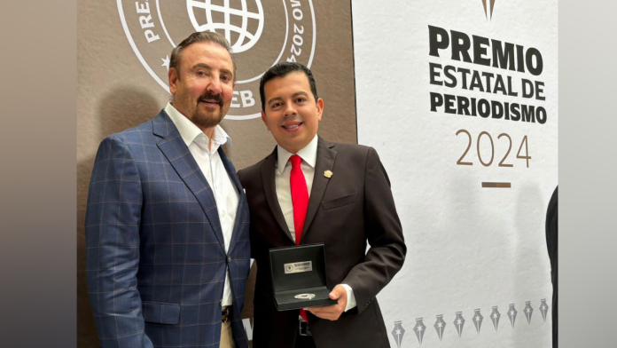 NRT México recibe Premio Estatal de Periodismo por reportaje de Víctor Fuentes