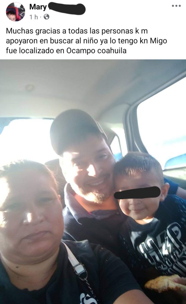 ¡Regresa Joshua con su abuelita!: Lo localizaron en Ocampo