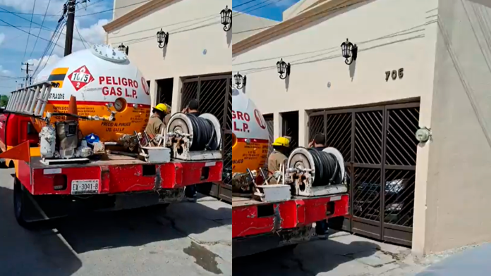 Trabajador sufre graves quemaduras al surtir gas en una casa en Monclova