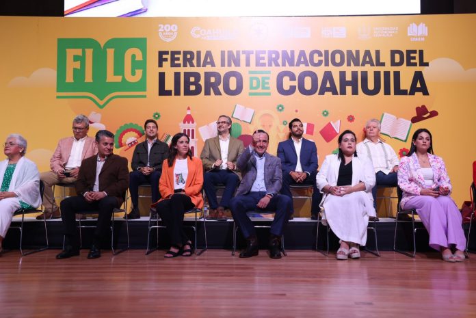 Inaugura Manolo Jiménez la Feria Internacional del Libro Coahuila 2024 