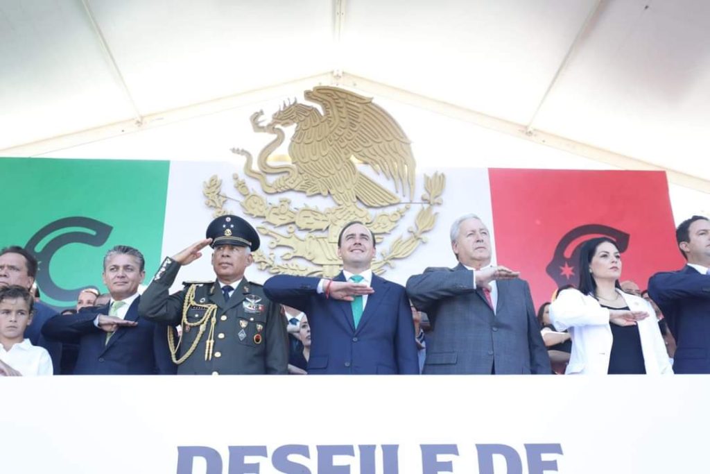 Con un gran estado de fuerza, coordinación y voluntad mantenemos a Coahuila seguro: Manolo