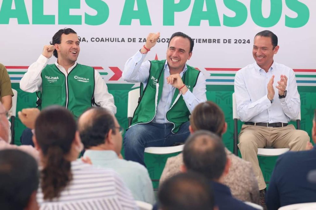 Arranca Manolo 200 obras sociales más en Coahuila