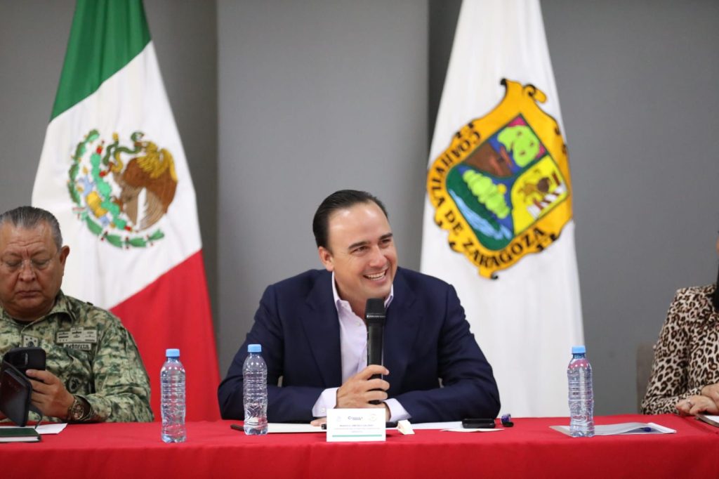 Coahuila seguro y en orden: Manolo Jiménez