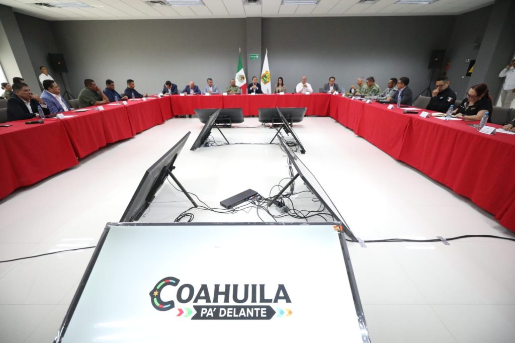 Coahuila seguro y en orden: Manolo Jiménez