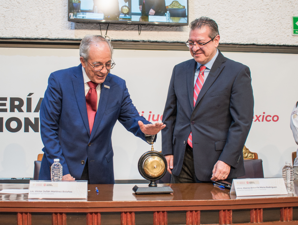 Lotería Nacional celebra dos décadas del INDAABIN con Sorteo Zodiaco Lotería Nacional celebra dos décadas del INDAABIN con Sorteo Zodiaco