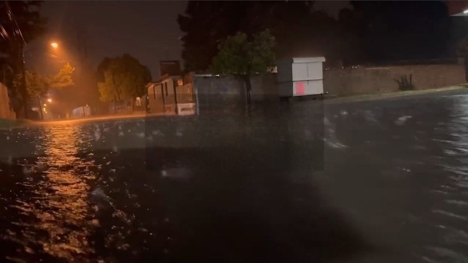 Primeras inundaciones en el municipio de Múzquiz, Coahuila