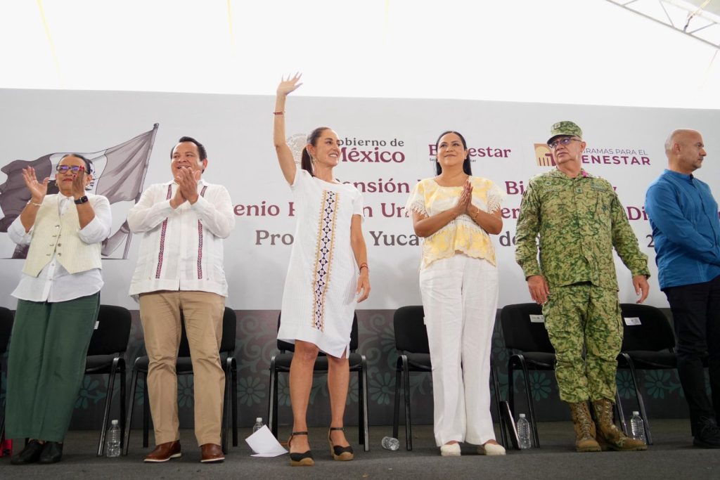 La Pensión para Personas con Discapacidad ya es un hecho en Yucatán: Claudia Sheinbaum