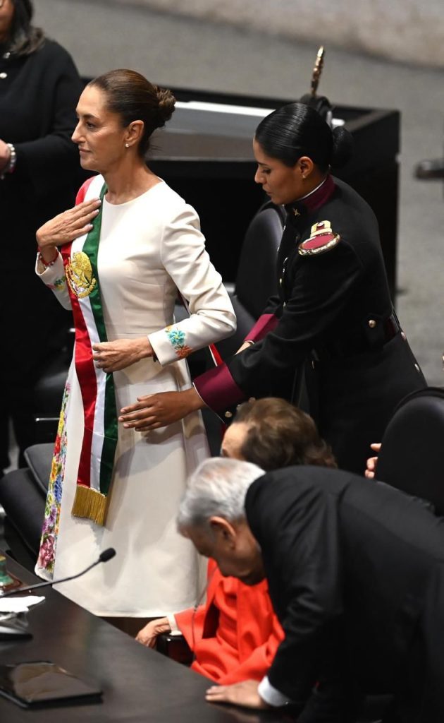 Claudia Sheinbaum rinde protesta como Presidenta de México