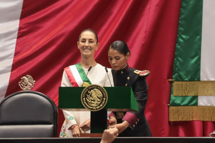 Claudia Sheinbaum rinde protesta como Presidenta de México