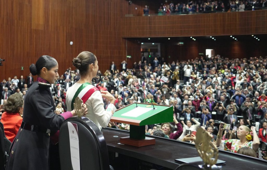 Claudia Sheinbaum rinde protesta como Presidenta de México