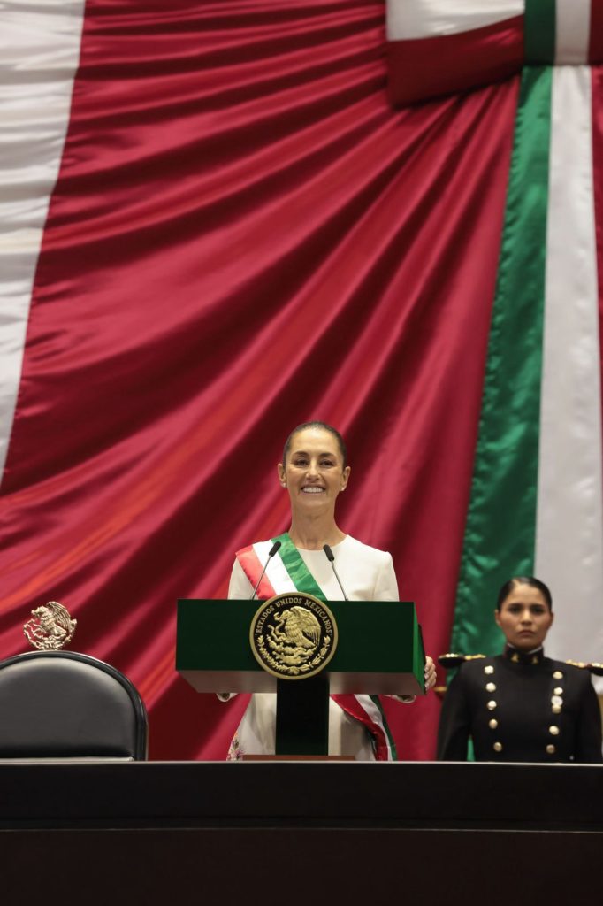Claudia Sheinbaum rinde protesta como Presidenta de México