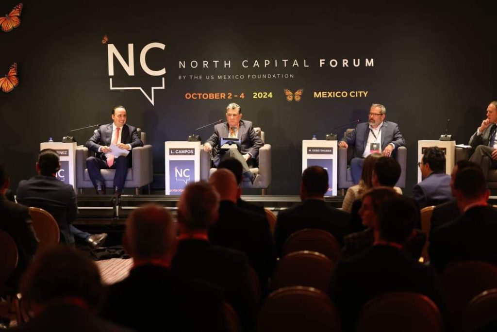 Expone Manolo ventajas competitivas de Coahuila en el 'North Capital Forum'