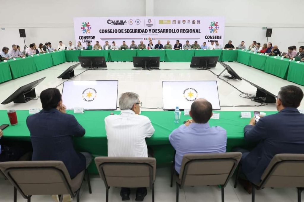 En la Laguna, en coordinación fortalecemos el trabajo en seguridad y desarrollo