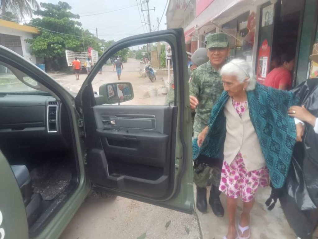 Más de 5 mil 200 efectivos del Ejército, Fuerza Aérea y Guardia Nacional aplican planes DN-III-E y GN-A en la Península de Yucatán