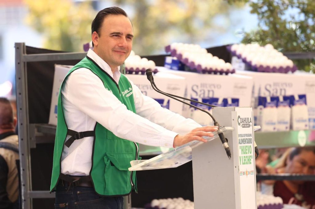 Con el programa alimentario beneficiaremos a miles de familias coahuilenses: Manolo Jiménez